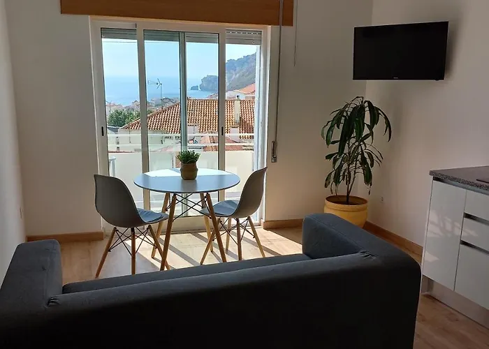 Amazing View Over The Sea And Village